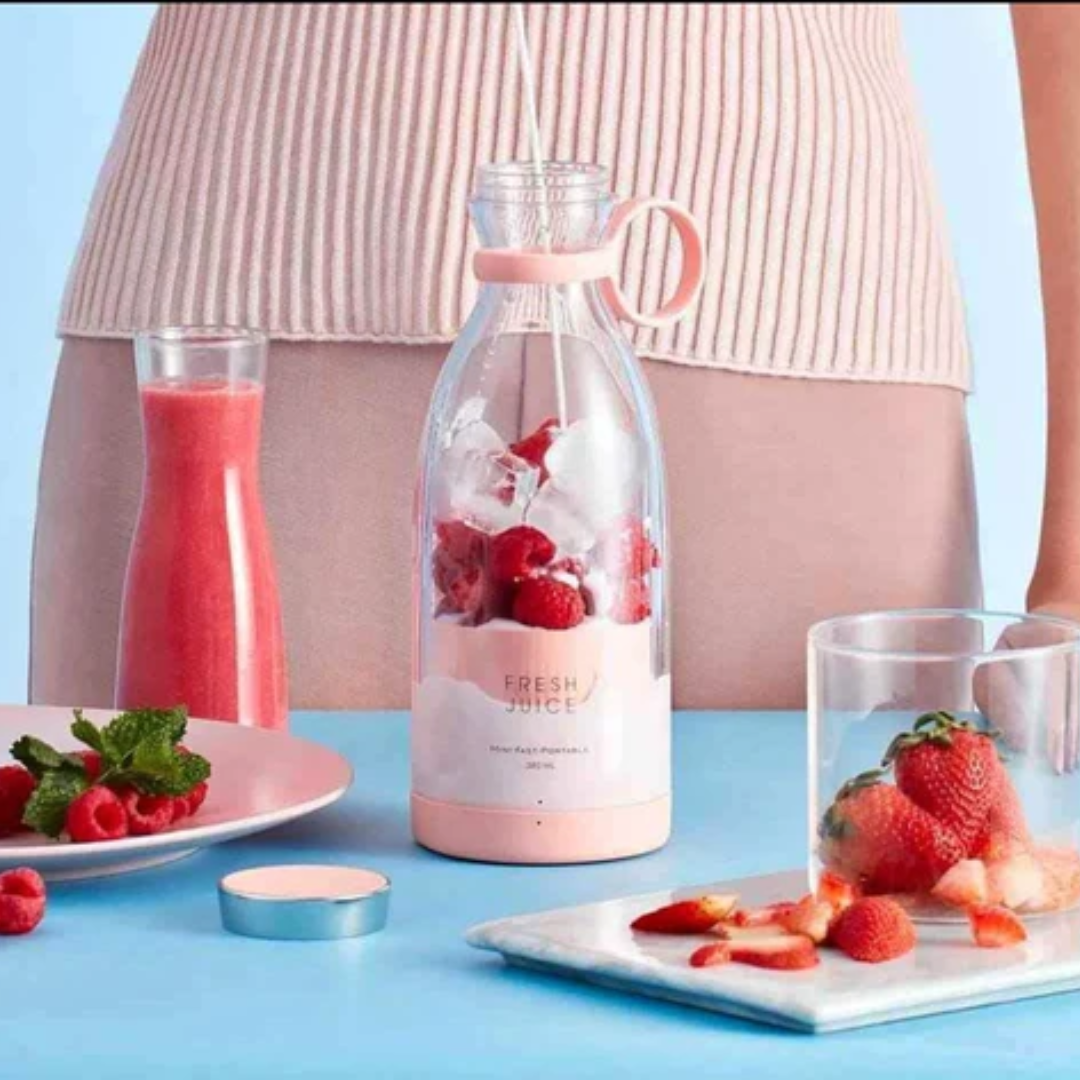 Licuadora MINI JUICE ROSADO