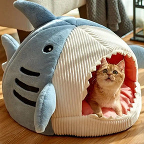 Cama Tiburón Mimoso para gatos y perros